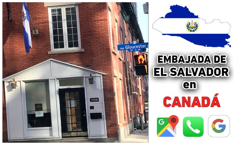 embajada de el salvador en canada